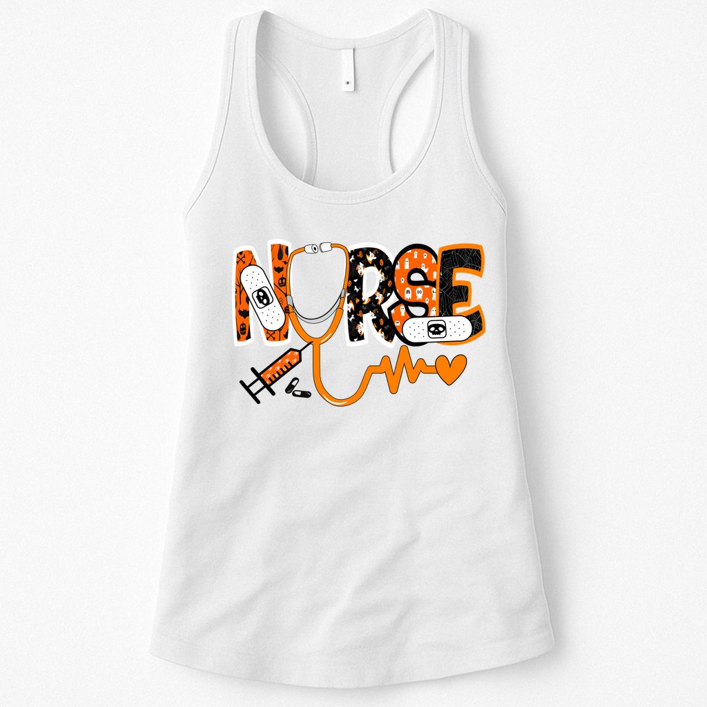 Nurse Halloween Festive Womens Tank Top