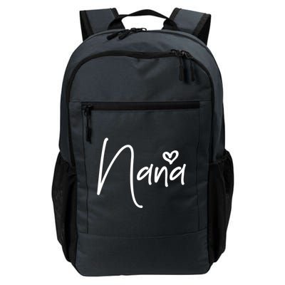 Nana Heart Grandma Women Christmas Mother's Day Birthday Gift Daily Commute Backpack