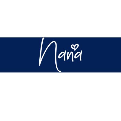 Nana Heart Grandma Women Christmas Mother's Day Birthday Gift Bumper Sticker