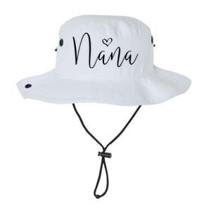 Nana Heart Grandma Christmas MotherS Day Meaningful Gift Legacy Cool Fit Booney Bucket Hat