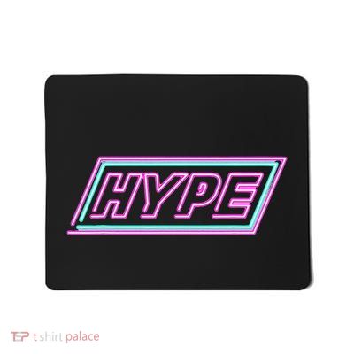 Neon Hype Gamer Inspirational Motivational Mousepad