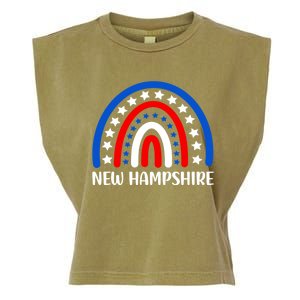 New Hampshire Gift I Love New Hampshire Usa Gift Garment-Dyed Women's Muscle Tee