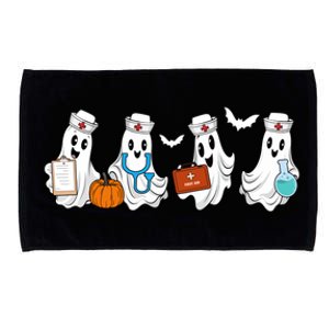 Nurse Halloween Ghost Festive Microfiber Hand Towel