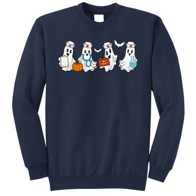 Nurse Halloween Ghost Festive Sweatshirt