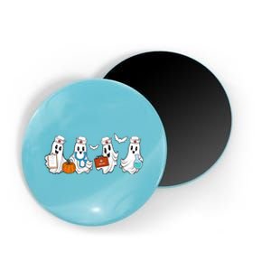 Nurse Halloween Ghost Festive Magnet