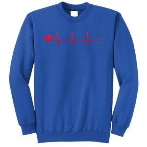 Nurse Heartbeat Gift For Dedicated And Compassionate Cool Gift Sweatshirt