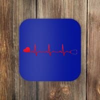 Nurse Heartbeat Gift For Dedicated And Compassionate Cool Gift Coaster