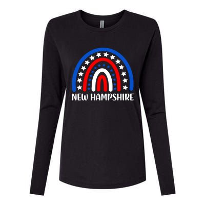 New Hampshire Gift I Love New Hampshire Usa Great Gift Womens Cotton Relaxed Long Sleeve T-Shirt