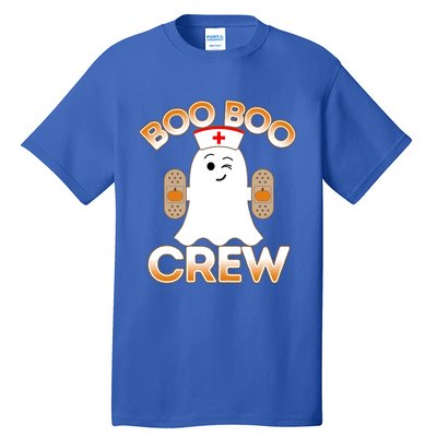 Nurse Halloween Gift For Hospital School Nurse Boo Boo Crew Gift Tall T-Shirt