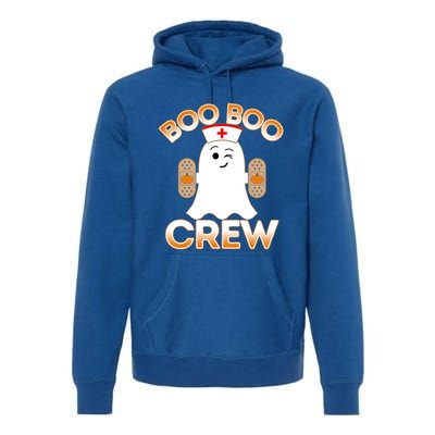 Nurse Halloween Gift For Hospital School Nurse Boo Boo Crew Gift Premium Hoodie