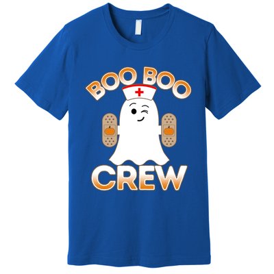 Nurse Halloween Gift For Hospital School Nurse Boo Boo Crew Gift Premium T-Shirt