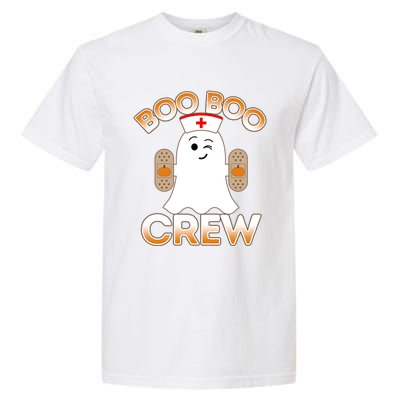 Nurse Halloween Gift For Hospital School Nurse Boo Boo Crew Gift Garment-Dyed Heavyweight T-Shirt