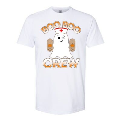 Nurse Halloween Gift For Hospital School Nurse Boo Boo Crew Gift Softstyle CVC T-Shirt