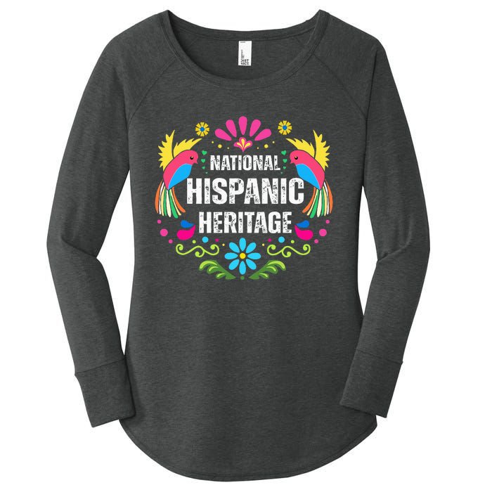 National Hispanic Heritage Month Women's Perfect Tri Tunic Long Sleeve Shirt