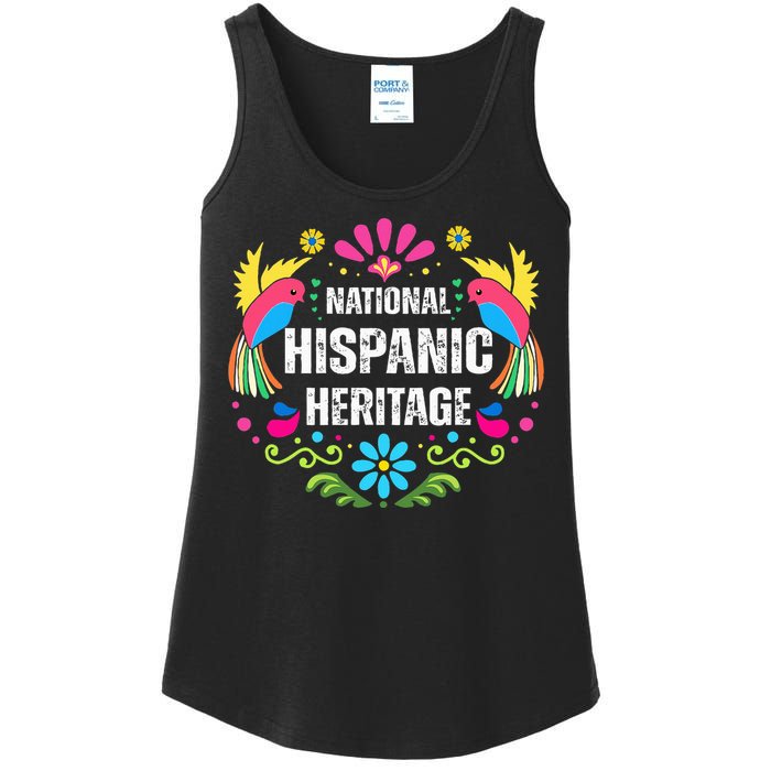 National Hispanic Heritage Month Ladies Essential Tank