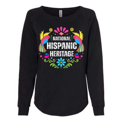 National Hispanic Heritage Month Womens California Wash Sweatshirt