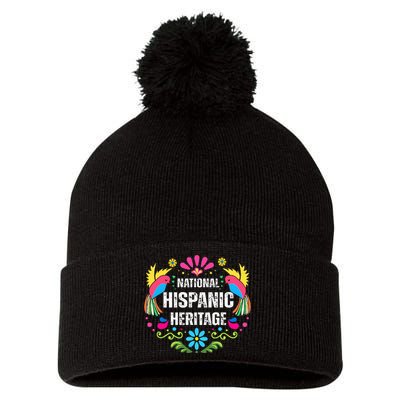 National Hispanic Heritage Month Pom Pom 12in Knit Beanie