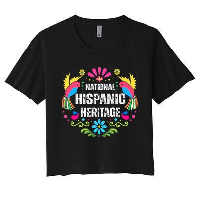 National Hispanic Heritage Month Women's Crop Top Tee