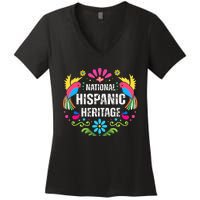 National Hispanic Heritage Month Women's V-Neck T-Shirt