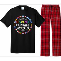 National Hispanic Heritage Month All Countries Flags Pajama Set