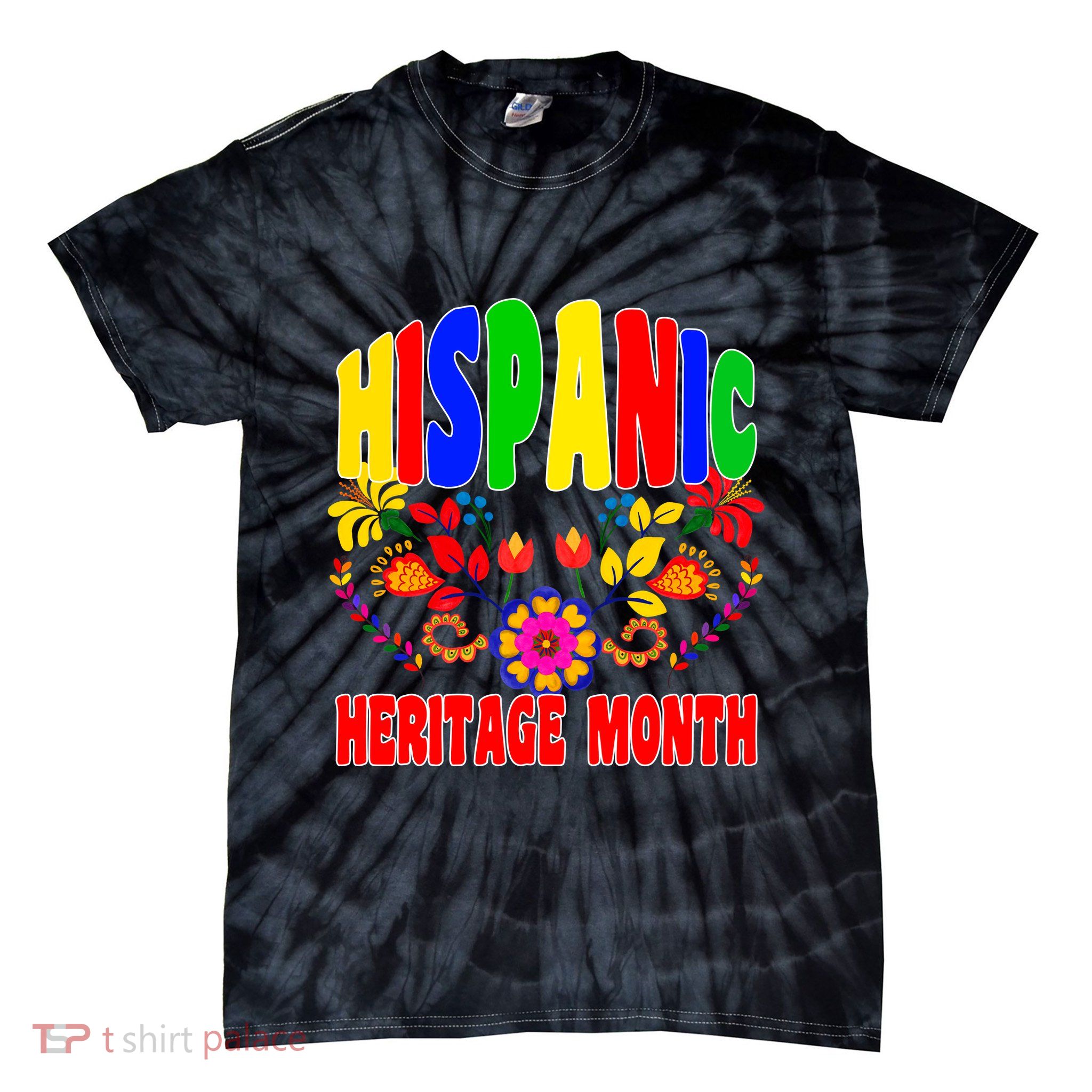 National Hispanic Heritage Month Tie-Dye T-Shirt