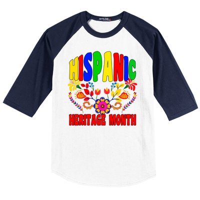 National Hispanic Heritage Month Baseball Sleeve Shirt