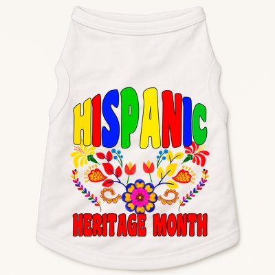 National Hispanic Heritage Month Doggie Tank