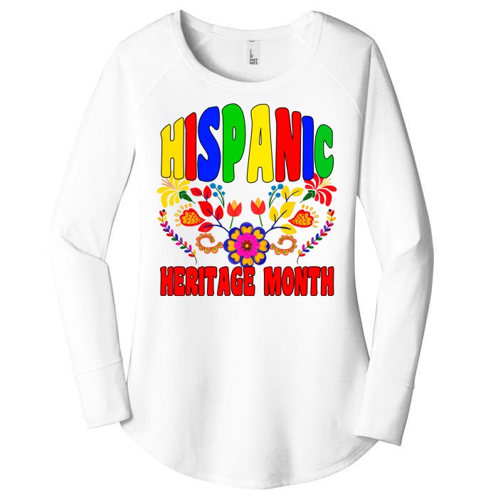 National Hispanic Heritage Month Women's Perfect Tri Tunic Long Sleeve Shirt