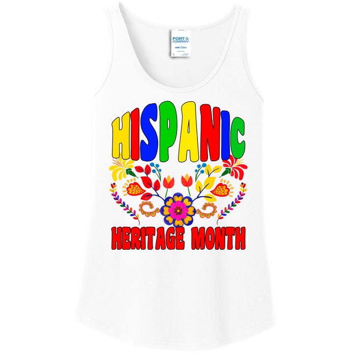 National Hispanic Heritage Month Ladies Essential Tank