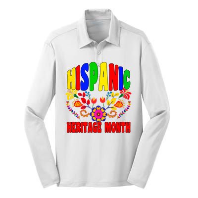 National Hispanic Heritage Month Silk Touch Performance Long Sleeve Polo