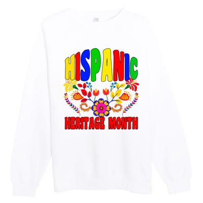 National Hispanic Heritage Month Premium Crewneck Sweatshirt