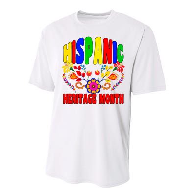 National Hispanic Heritage Month Performance Sprint T-Shirt