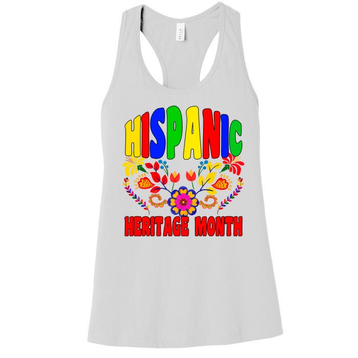 National Hispanic Heritage Month Women's Racerback Tank