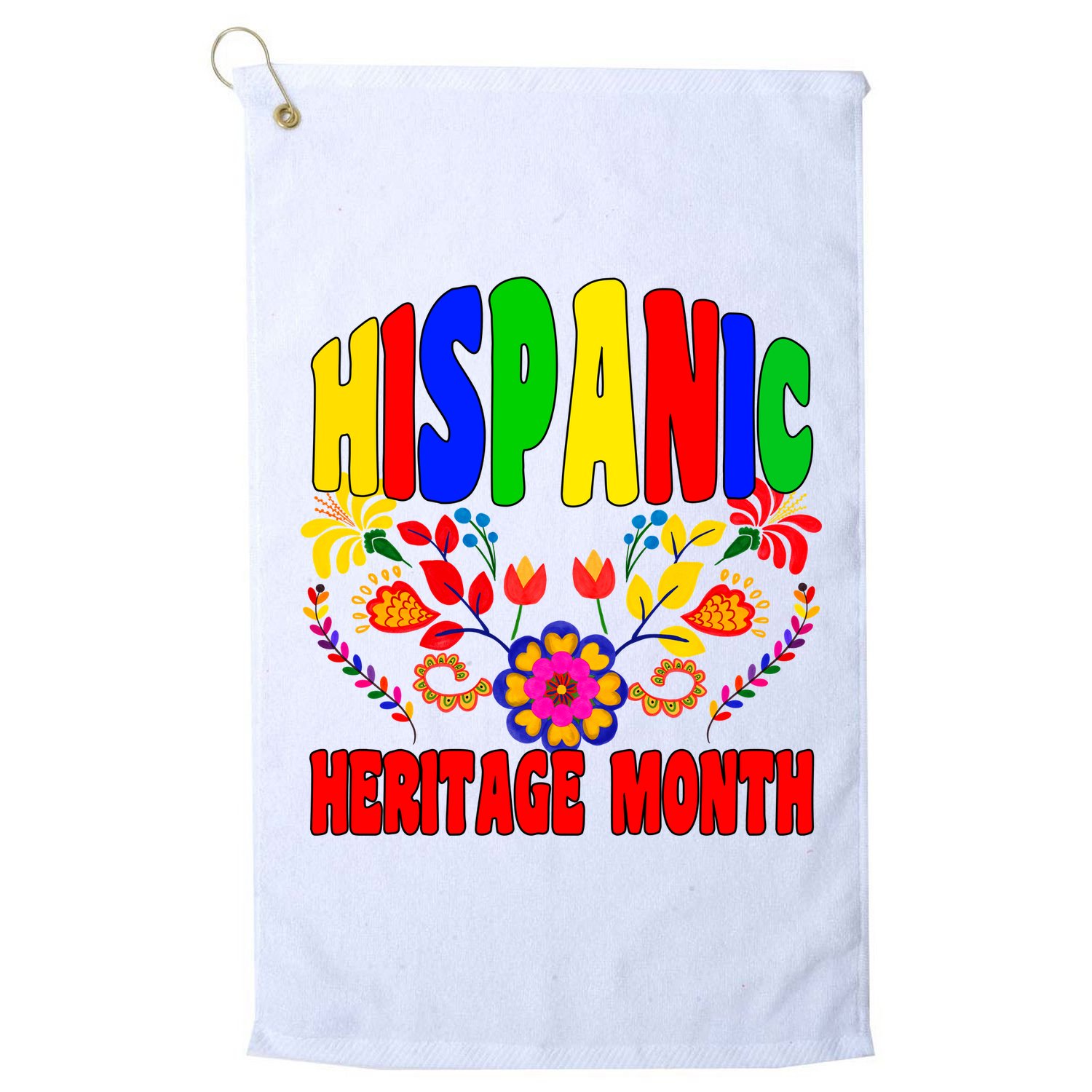 National Hispanic Heritage Month Golf Towel