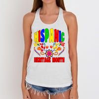 National Hispanic Heritage Month Women's Knotted Racerback Tank