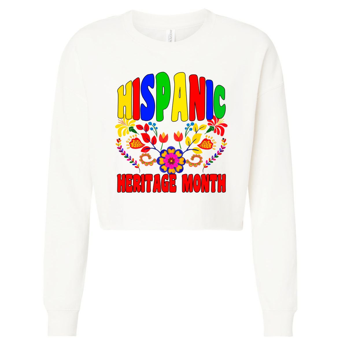 National Hispanic Heritage Month Cropped Pullover Crew