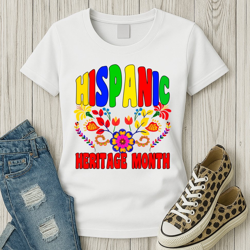 National Hispanic Heritage Month Womens T-Shirt