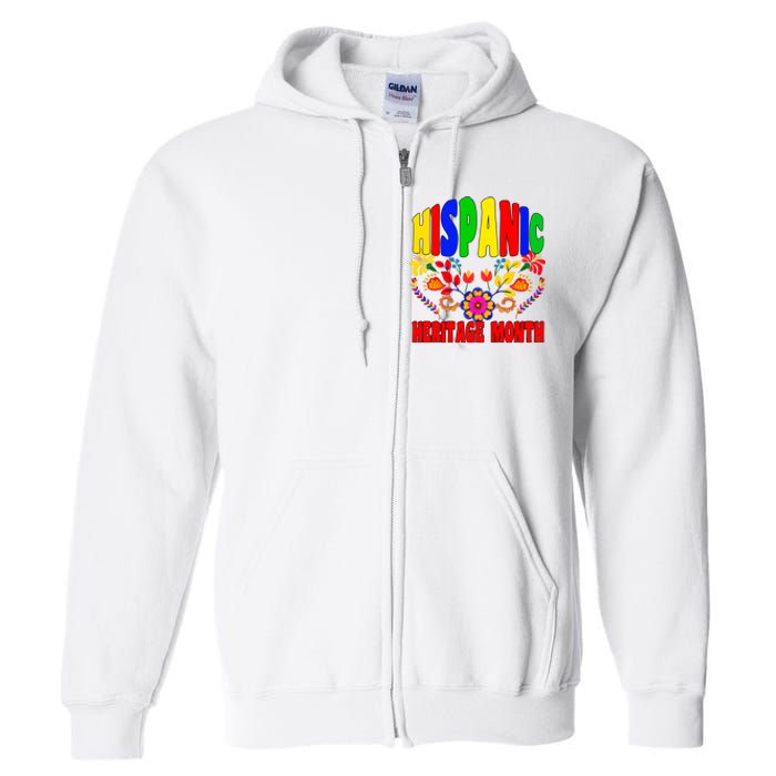 National Hispanic Heritage Month Full Zip Hoodie