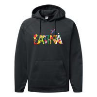 National Hispanic Heritage Month All Countries Performance Fleece Hoodie