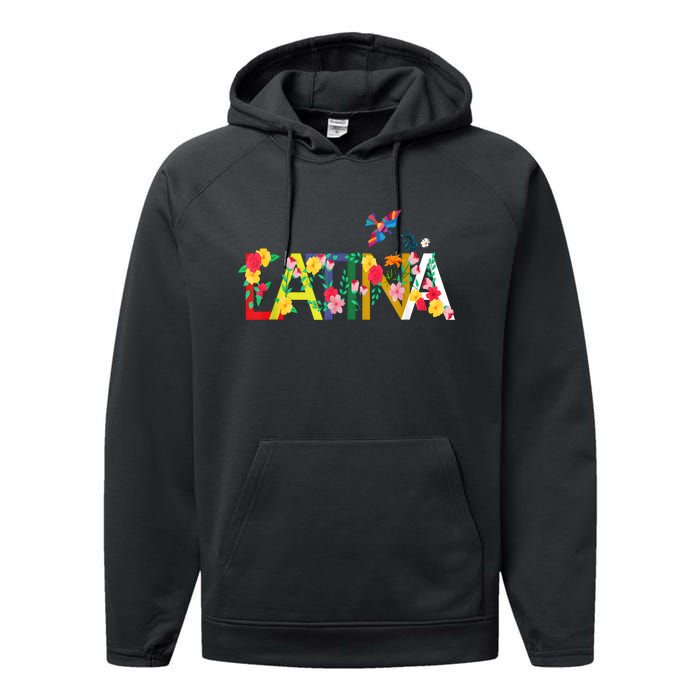 National Hispanic Heritage Month All Countries Performance Fleece Hoodie