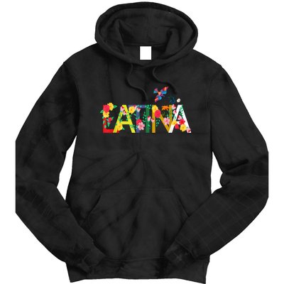 National Hispanic Heritage Month All Countries Tie Dye Hoodie