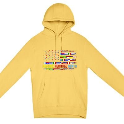 National Hispanic Heritage Month Premium Pullover Hoodie