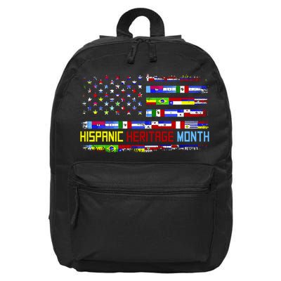 National Hispanic Heritage Month 16 in Basic Backpack