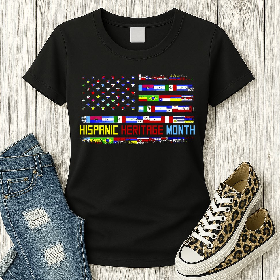 National Hispanic Heritage Month Womens T-Shirt