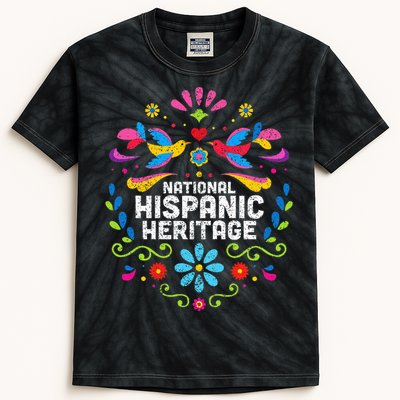 National Hispanic Heritage Month Kids Tie-Dye T-Shirt