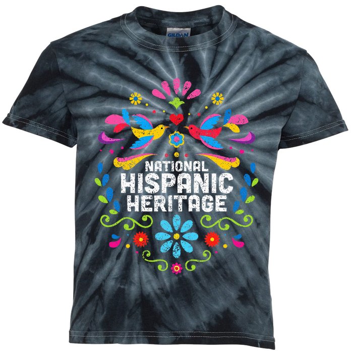 National Hispanic Heritage Month Kids Tie-Dye T-Shirt