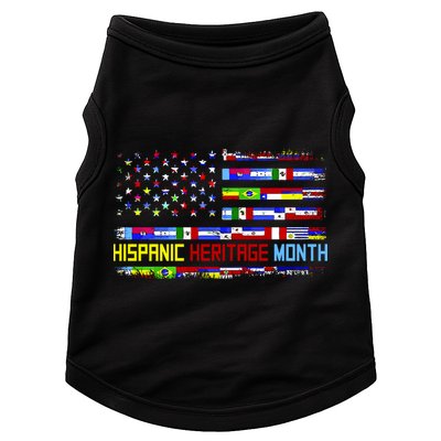 National Hispanic Heritage Month Front And Back Doggie Tank