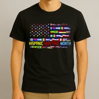 National Hispanic Heritage Month Front And Back T-Shirt