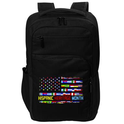National Hispanic Heritage Month Front And Back Impact Tech Backpack