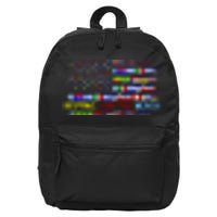 National Hispanic Heritage Month Front And Back 16 in Basic Backpack